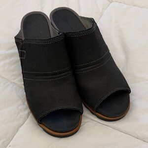 Sorel Charcoal Women's Mules